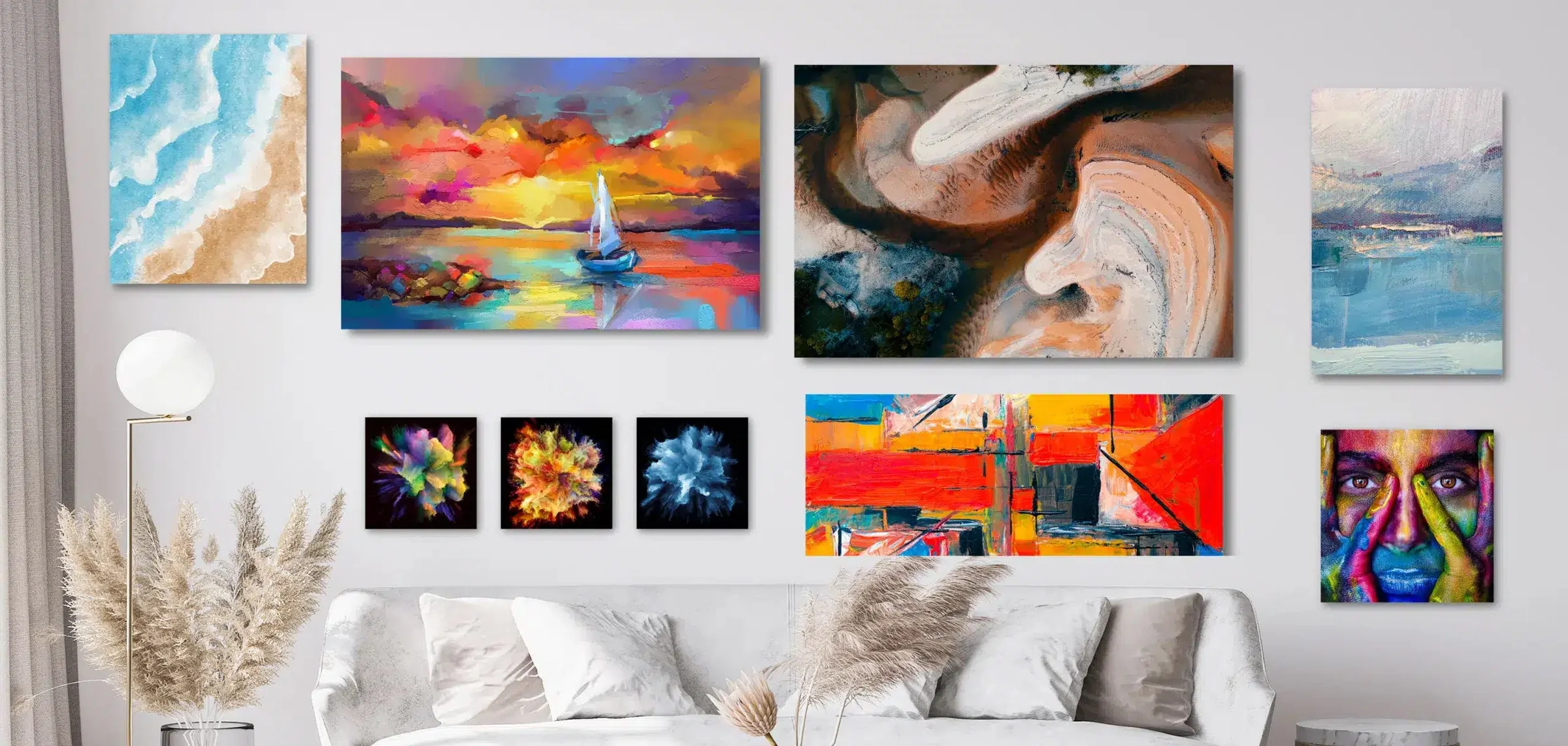 L'arte perfetta per ogni stanza